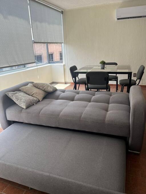 Posezení v ubytování Morelos 67 Apartment