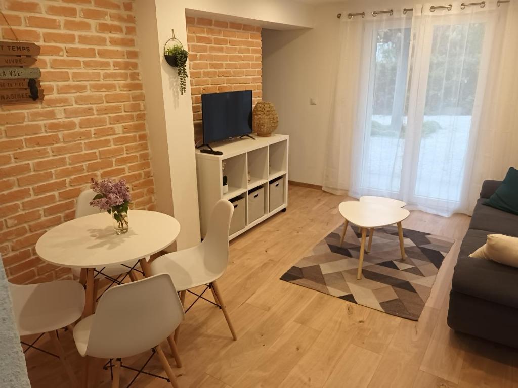 Μια τηλεόραση ή/και κέντρο ψυχαγωγίας στο Appartement cosy