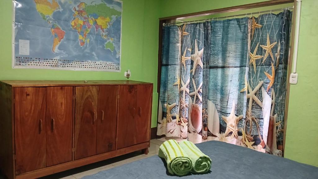 Postel nebo postele na pokoji v ubytování La Casita
