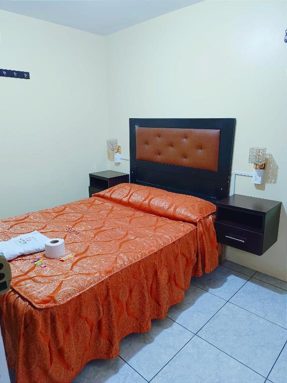 Postel nebo postele na pokoji v ubytování Samay Misti 1 Arequipa