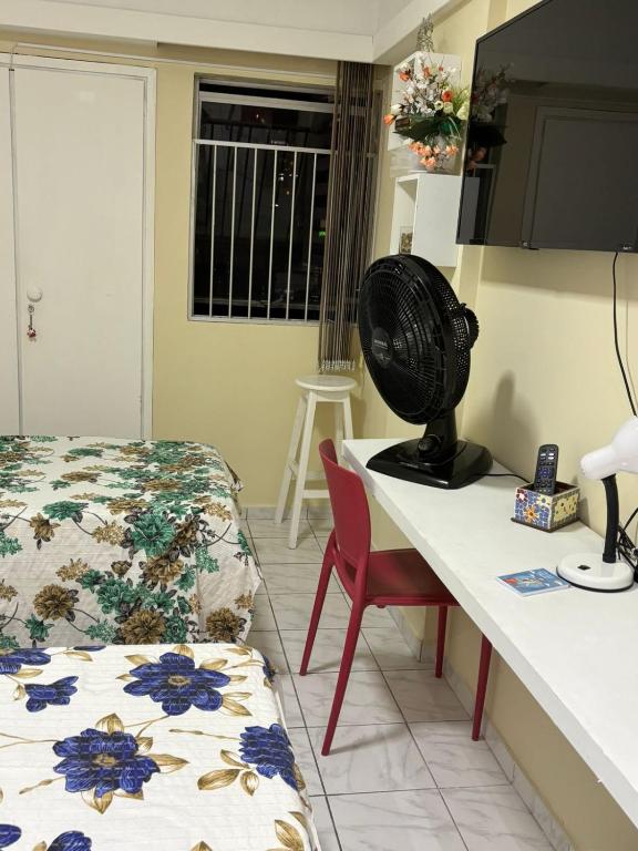 Postel nebo postele na pokoji v ubytování Qto Duplo próximo ao Shopping Recife