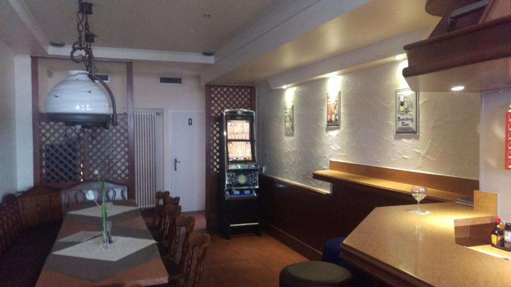 Posezení v ubytování Hotel am Schenkelberg