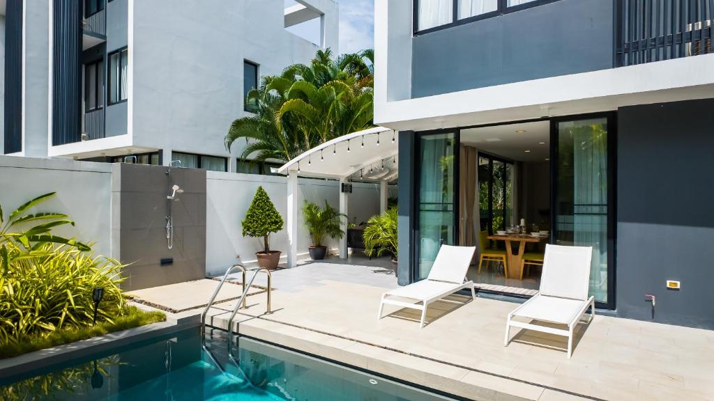 Πισίνα στο ή κοντά στο Laguna Park 2 Family Pool Villa near Bang Tao Beach