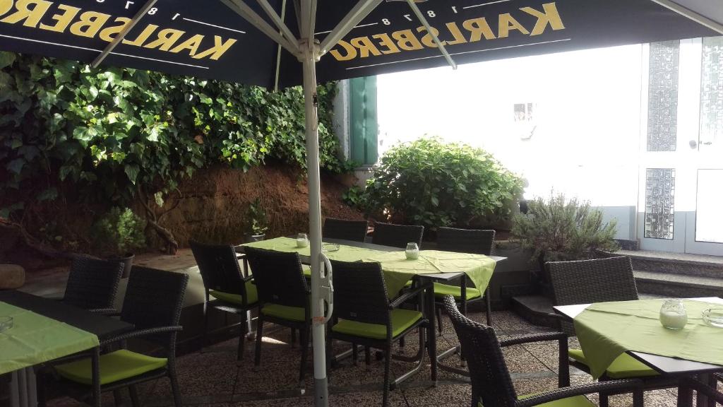 Restaurace v ubytování Hotel am Schenkelberg