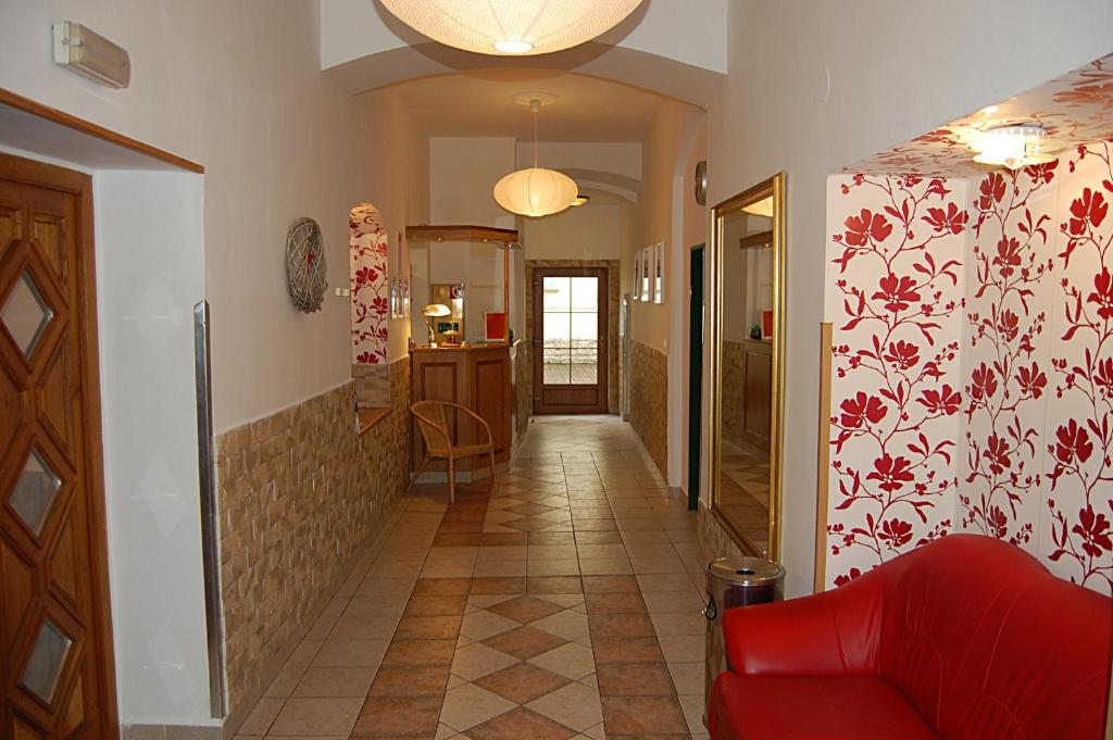 Posezení v ubytování Hotel Richmond Teplice