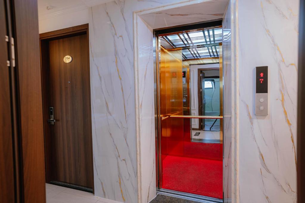 Koupelna v ubytování Hotel A89 Rosarian