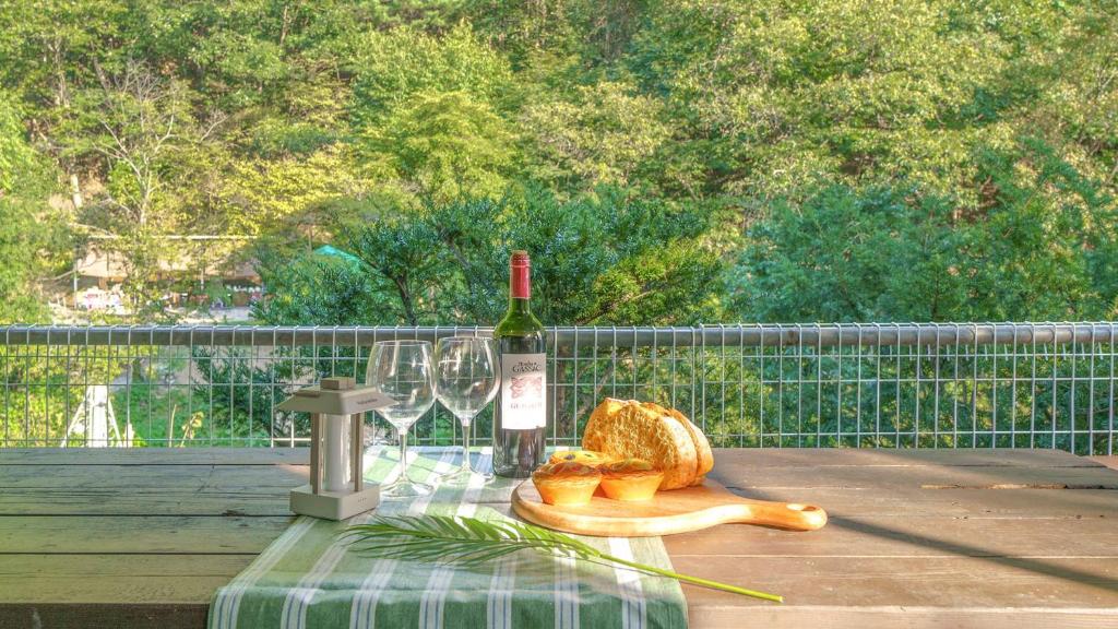 Ban công/sân hiên tại Gapyeong Soopia pension