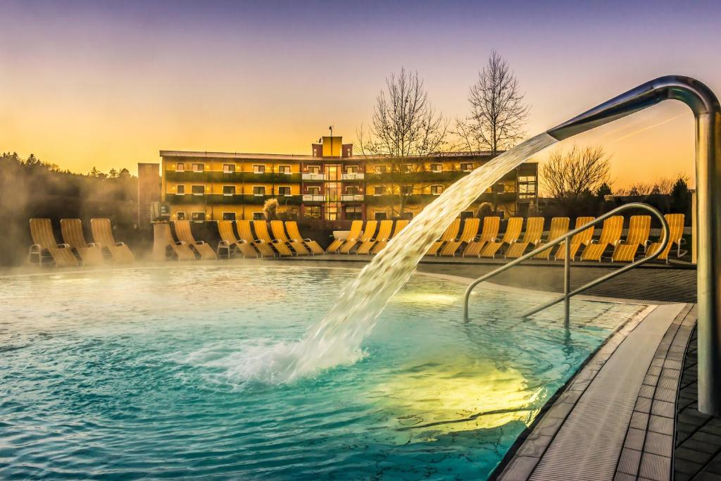 Bazén v ubytování Thermenhotel PuchasPLUS Stegersbach nebo v jeho okolí
