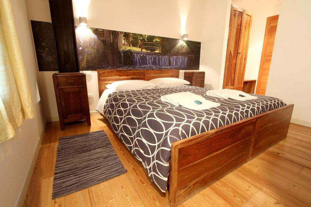 Posteľ alebo postele v izbe v ubytovaní Agriturismo Richeton