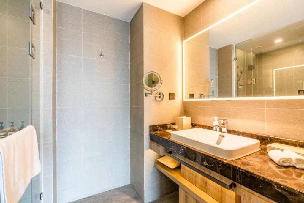Koupelna v ubytování Atour Hotel Chengdu Shuangliu International Airport
