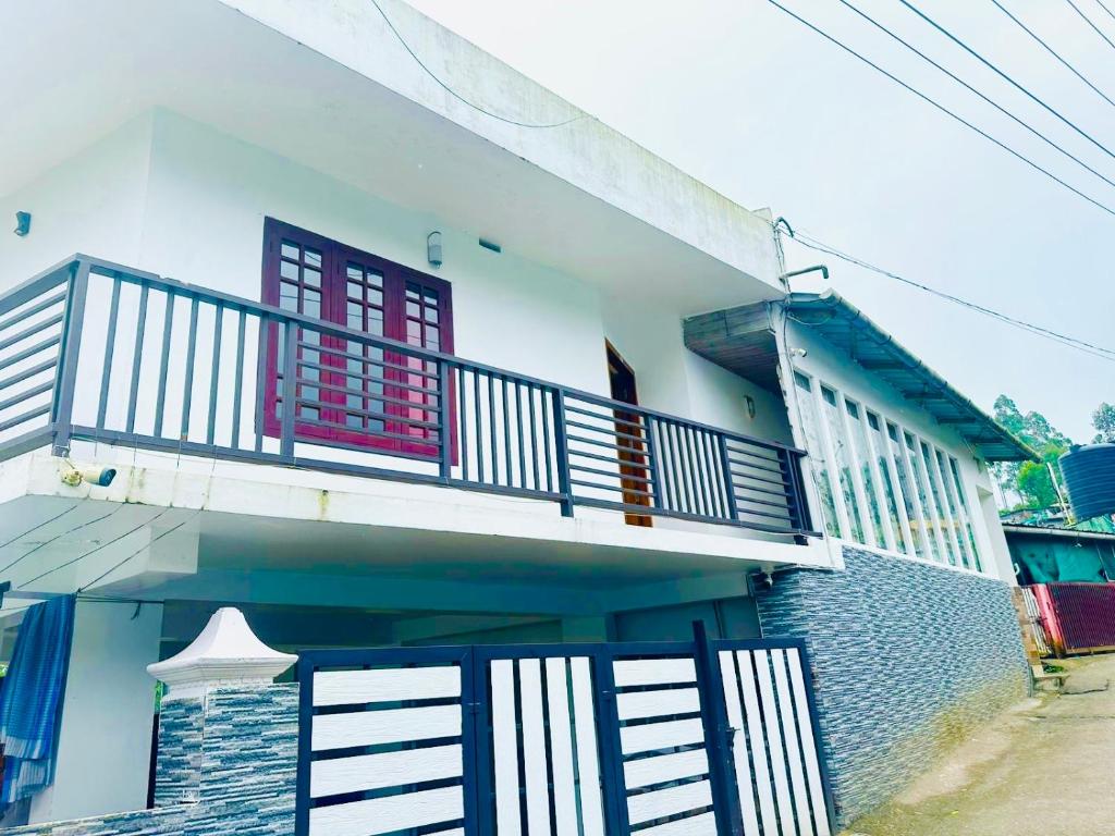 Balkón nebo terasa v ubytování Rainbow mist Homestay