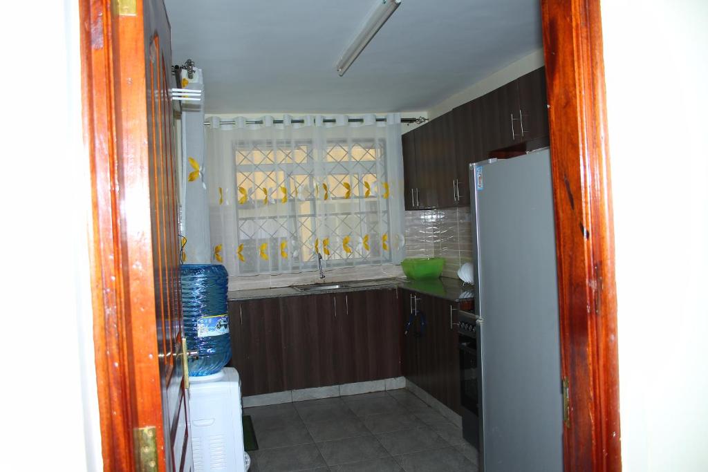 Kuchyň nebo kuchyňský kout v ubytování Ecostay 3bedroom ground floor