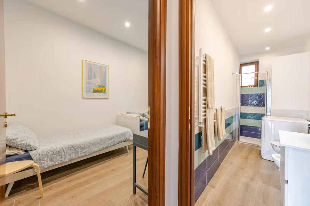 Łóżko lub łóżka w pokoju w obiekcie CRISPI 74.1 - Apartment