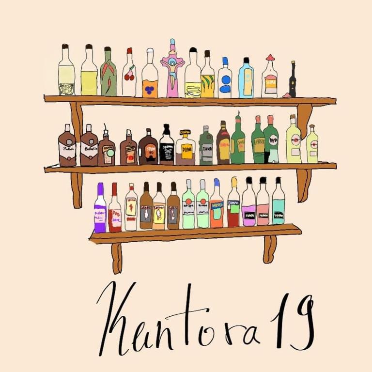 Nápoje v ubytování Kantora19