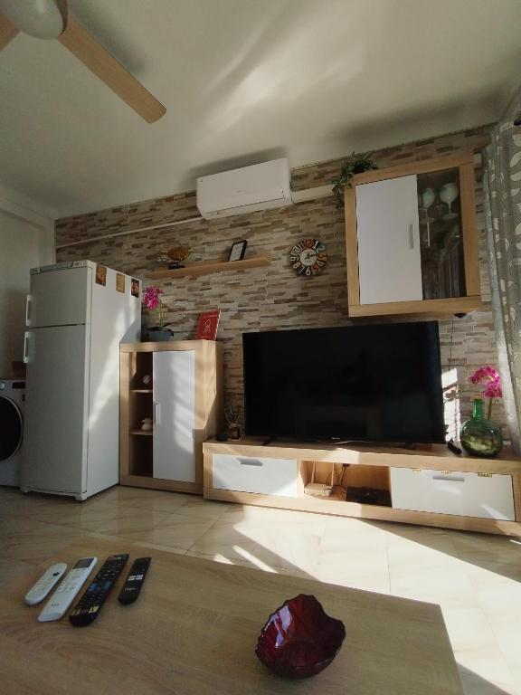 Kuchyň nebo kuchyňský kout v ubytování Vista Mar fabulosa Playa y Puerto