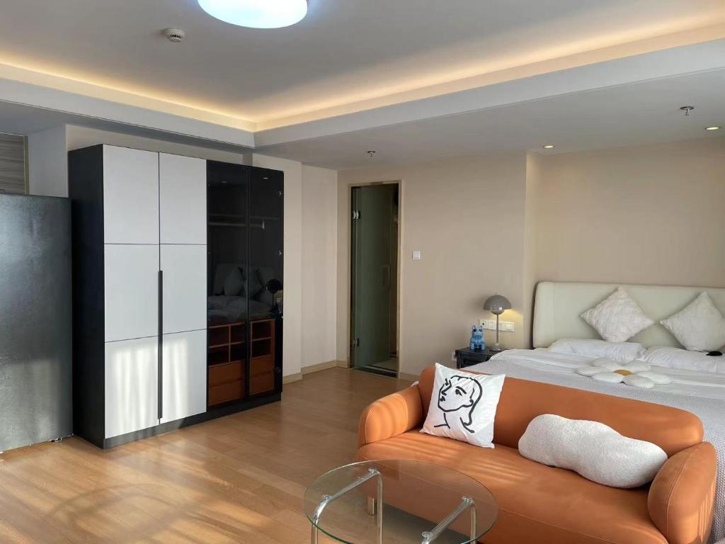 Shanghai Lerongju Boutique Shanghai Apartment - Deluxe Queen Studio