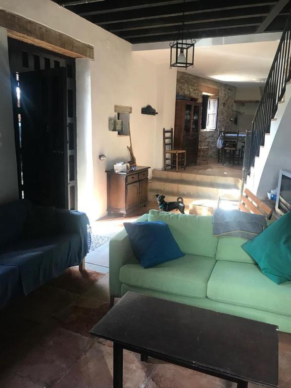 Posezení v ubytování Villa Valeria Moralillo 1
