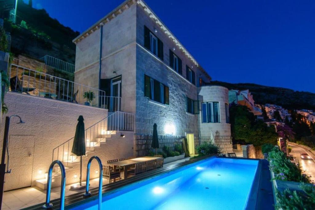 Modern Rock Villa with High-End Interiors