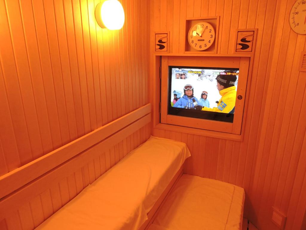 TV a/nebo společenská místnost v ubytování Hotel Abest Hakuba Resort