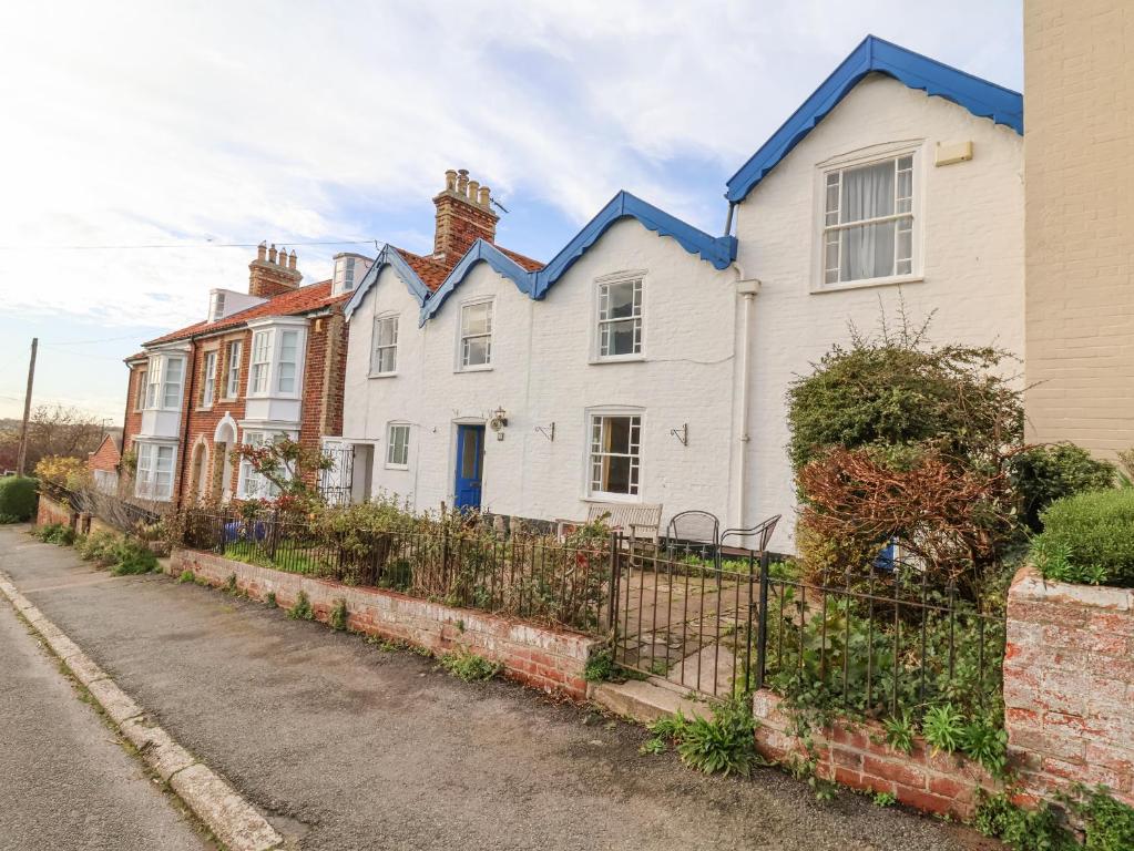 Bygningen som feriehuset ligger i