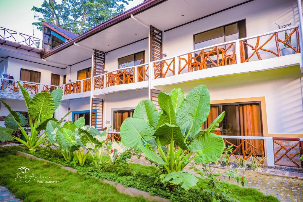Zahrada ubytování Hotel Oasis Port Barton