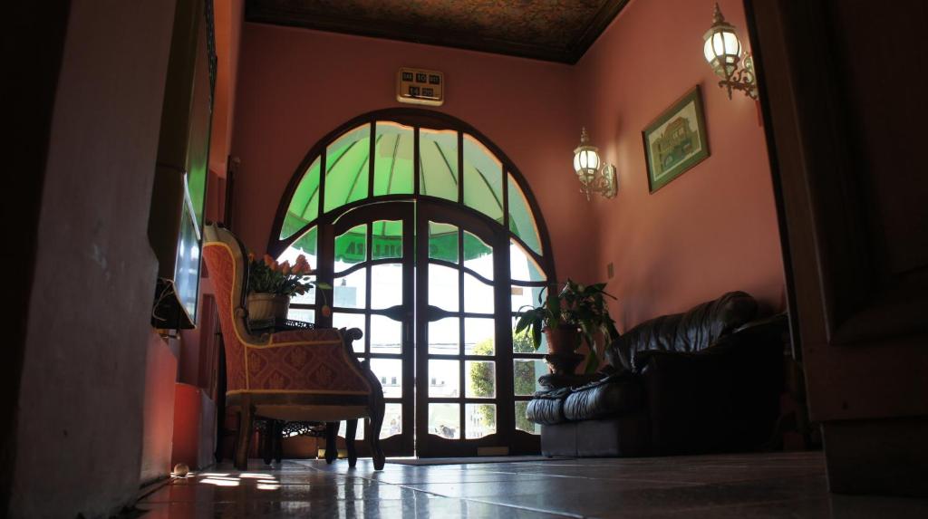 Posezení v ubytování Hotel Cordillera