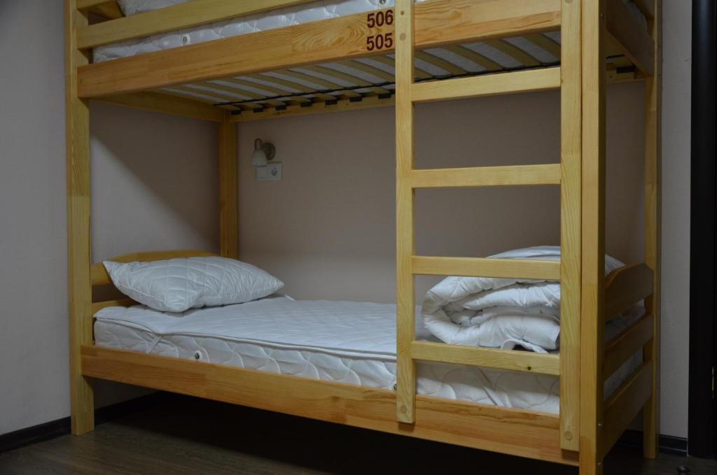 Postel nebo postele na pokoji v ubytování Hostel VShokoladi