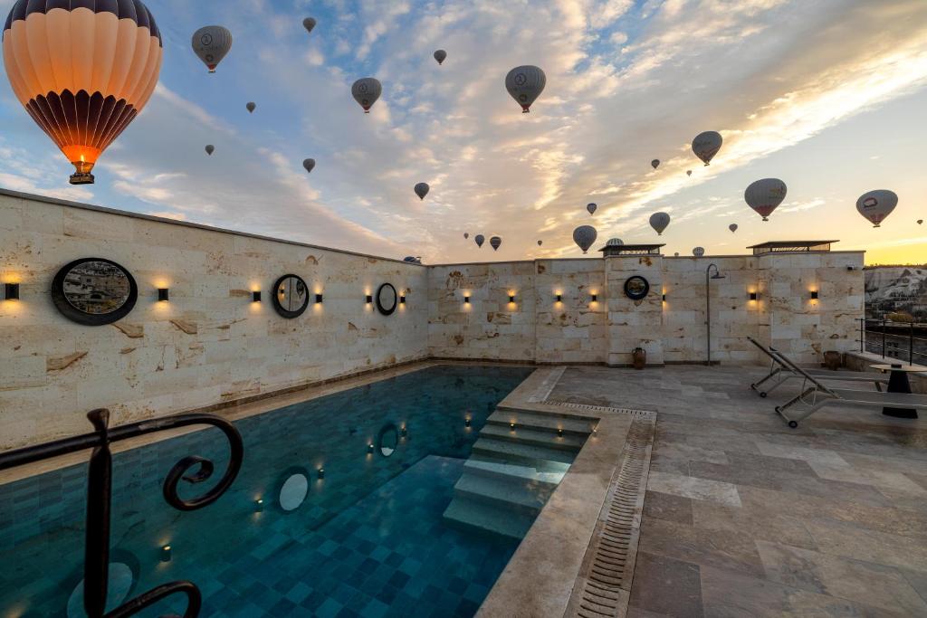 Bazén v ubytování Mare Cappadocia nebo v jeho okolí