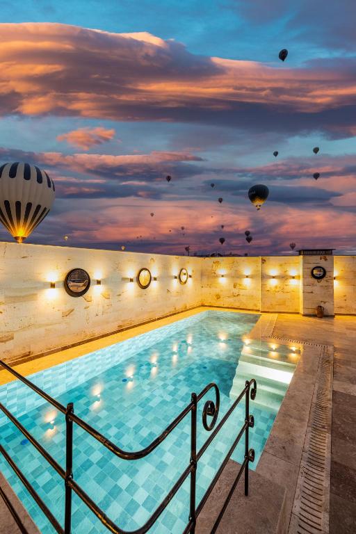 Bazén v ubytování Mare Cappadocia nebo v jeho okolí