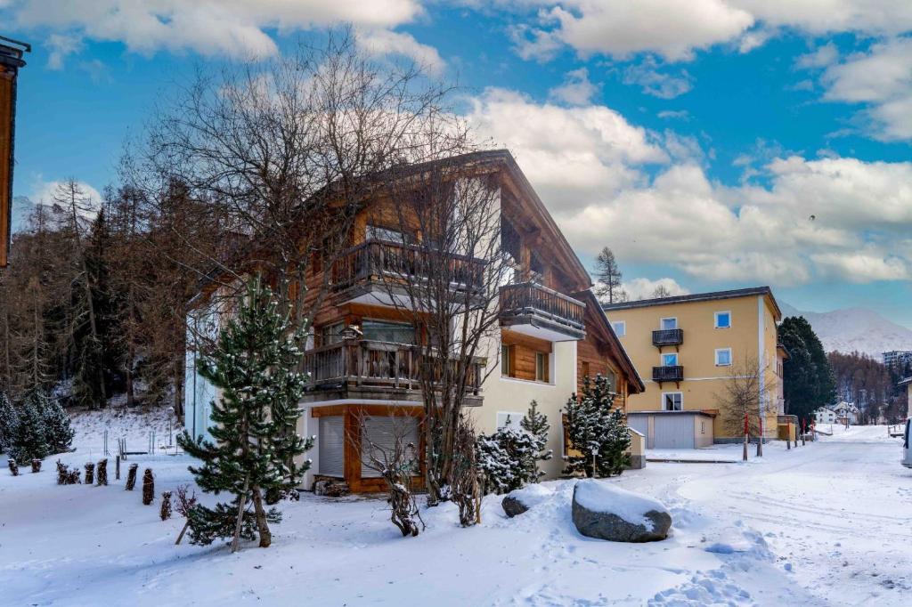 Cozy Suite Sils v zimě