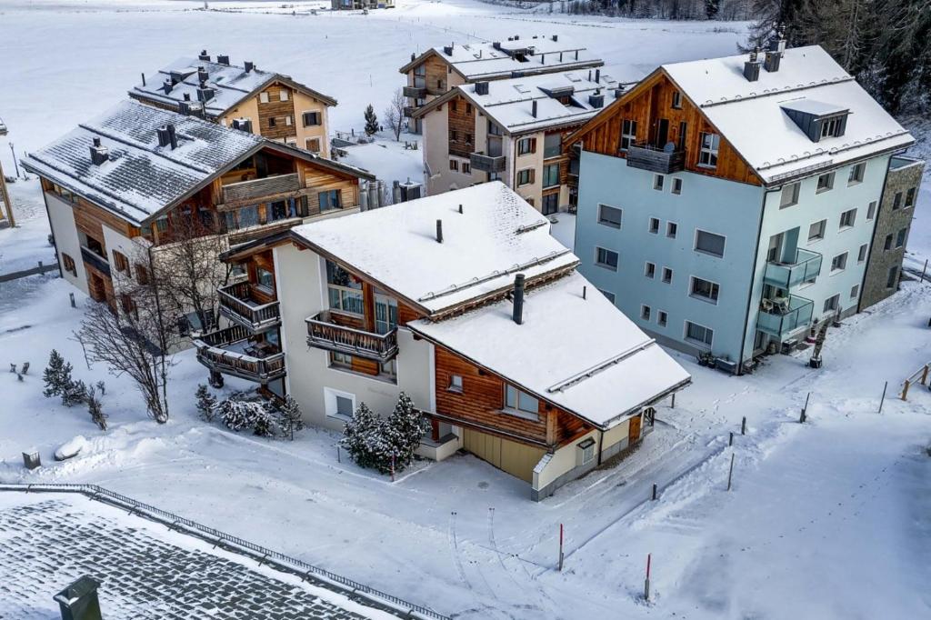 Cozy Suite Sils v zimě