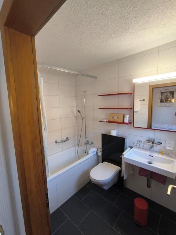 Koupelna v ubytování B&B Bela Riva
