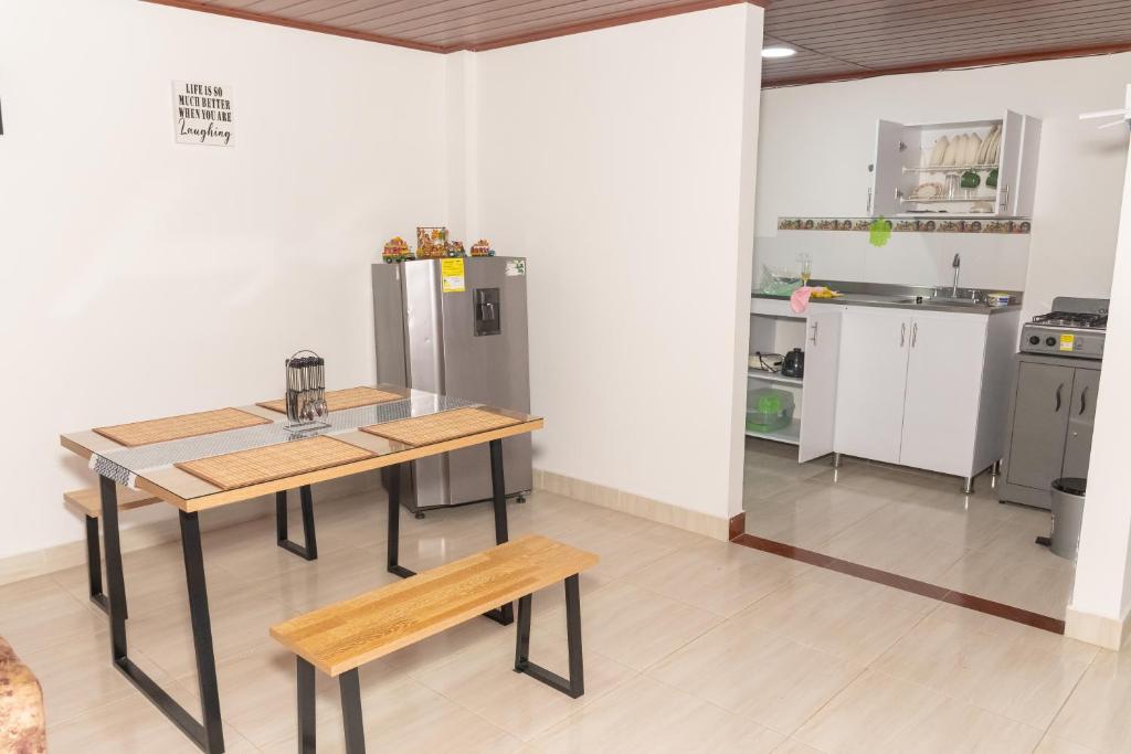 Kuchyň nebo kuchyňský kout v ubytování Home Sweet Home