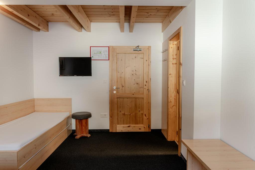 TV a/nebo společenská místnost v ubytování Hotel House Rozka