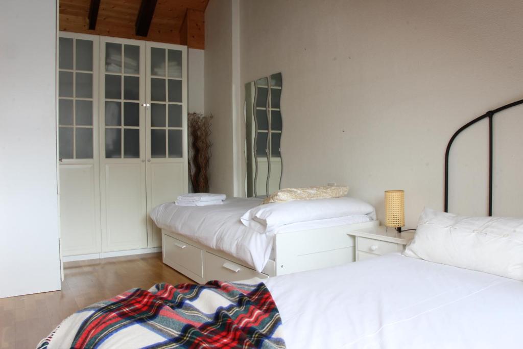 Postel nebo postele na pokoji v ubytování Misalas, Ski y montaña petfriendly - Arafita Apartamentos