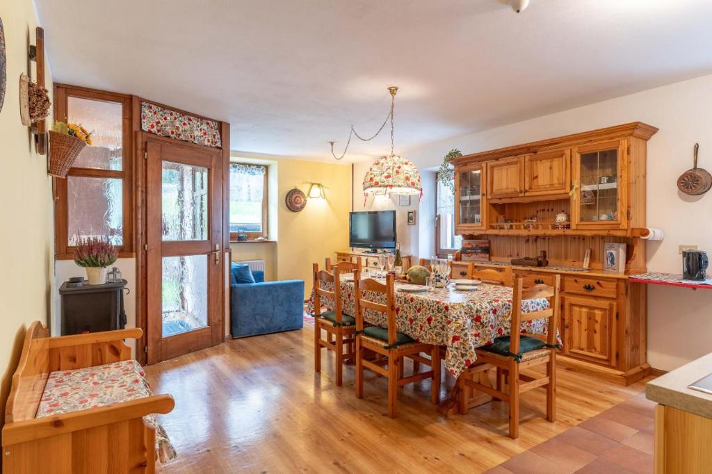 Η κουζίνα ή μικρή κουζίνα στο Dimora Ceramont, Rizzolaga Ospitar