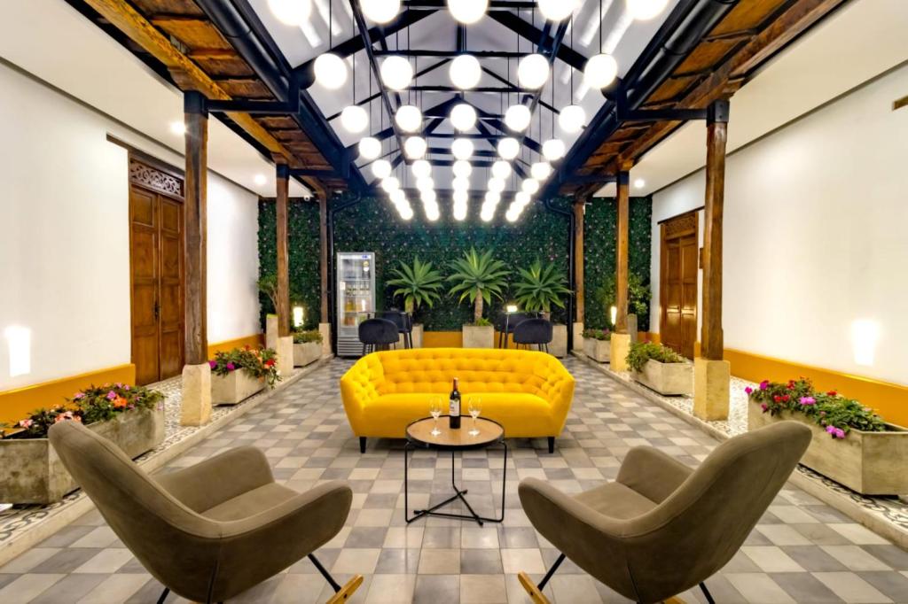 Posezení v ubytování Hotel Boutique MR