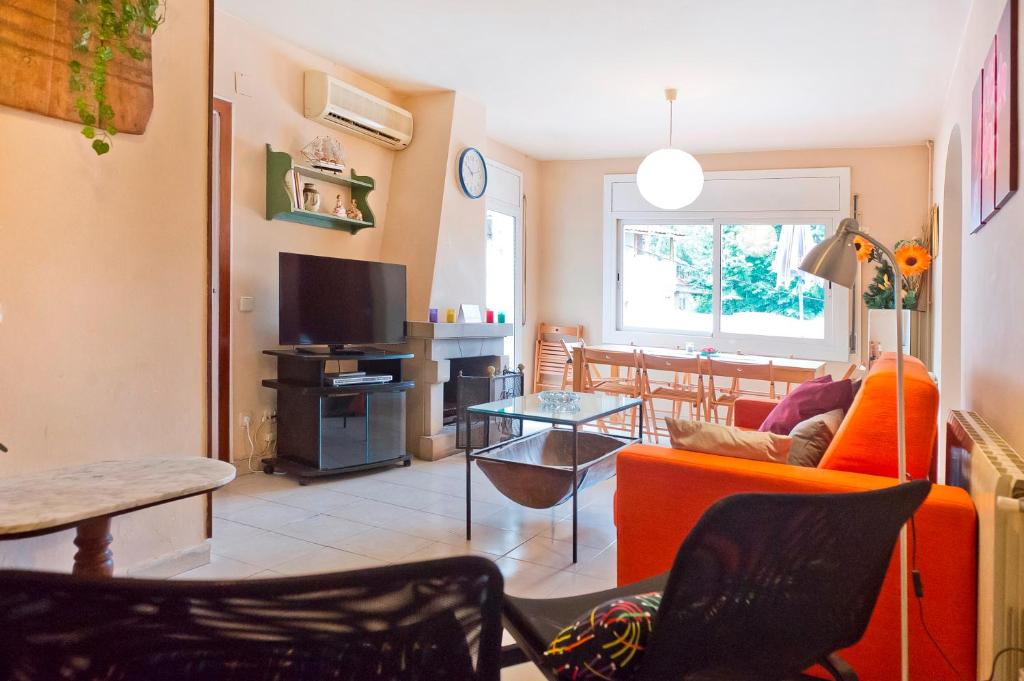 Posezení v ubytování Verdaguer Home