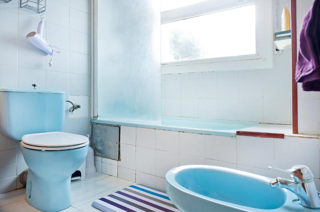 Koupelna v ubytování Verdaguer Home