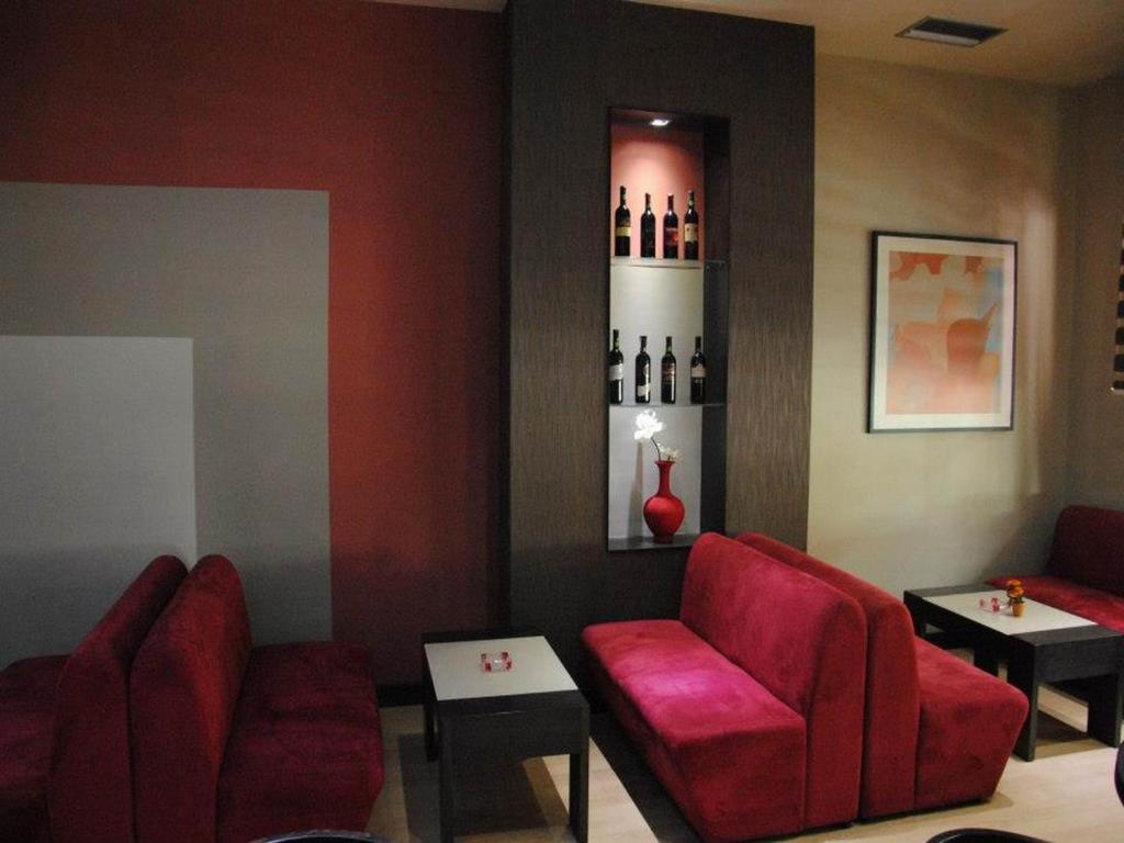 Posezení v ubytování Grand Hotel