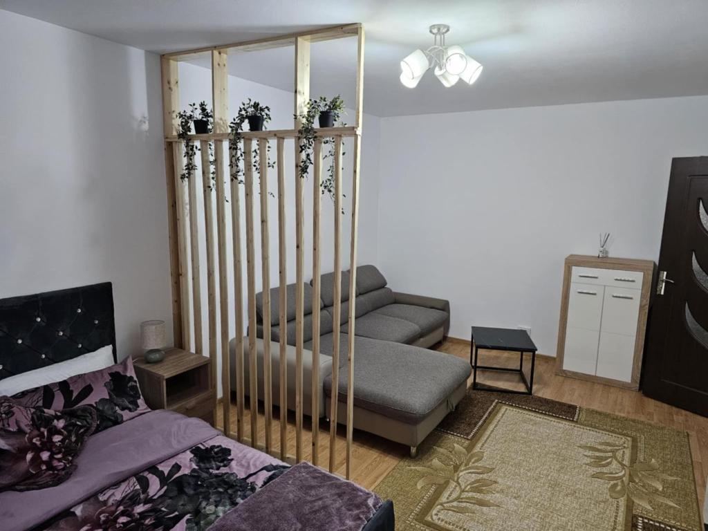 Postel nebo postele na pokoji v ubytování Bella 1 Lupeni