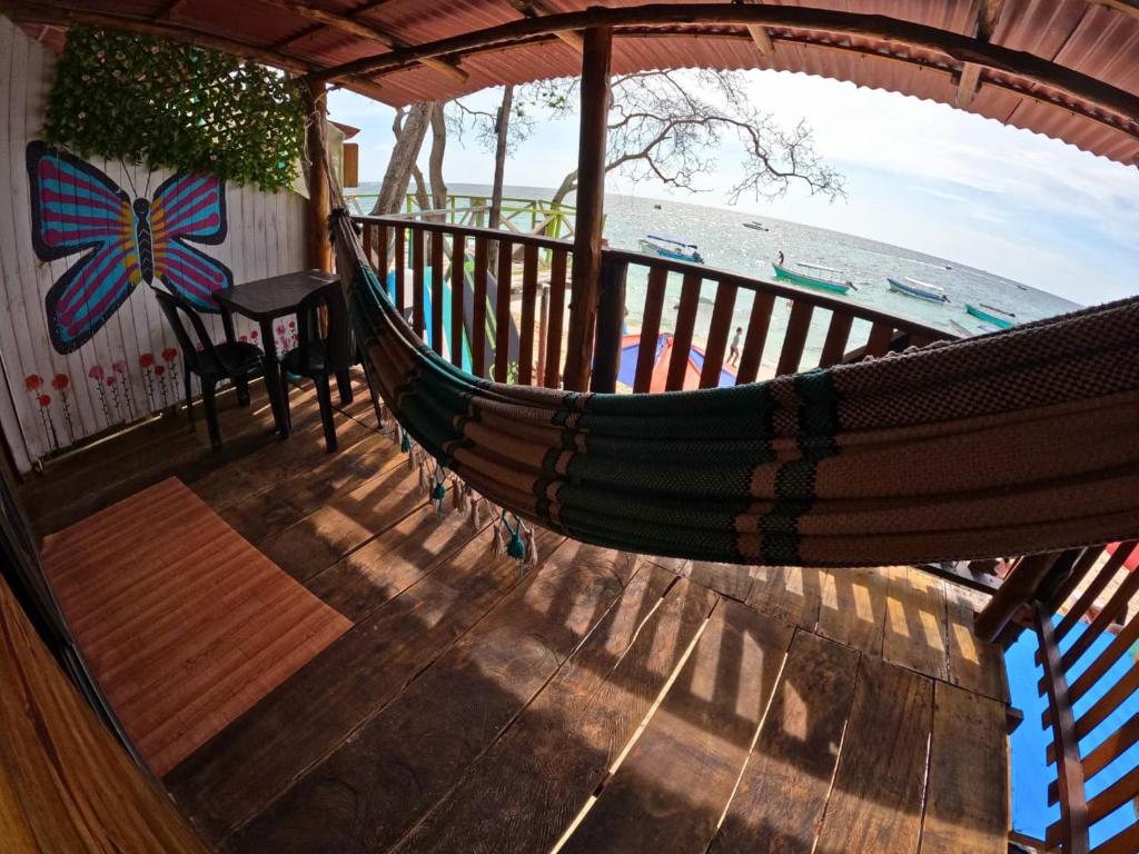 Balkón nebo terasa v ubytování Eco hotel Mar De Ensueño