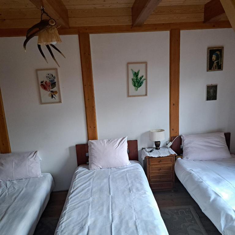 Dom myśliwski - Drievoudige Kamer Met Uitzicht Op De Tuin