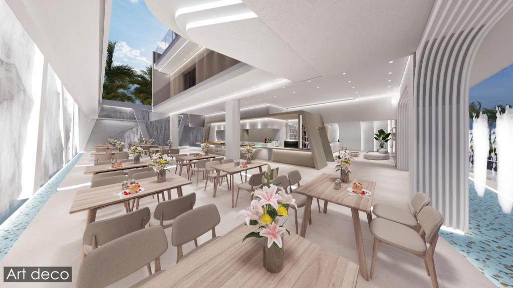 Posezení v ubytování Zorbas Lifestyle Hotel