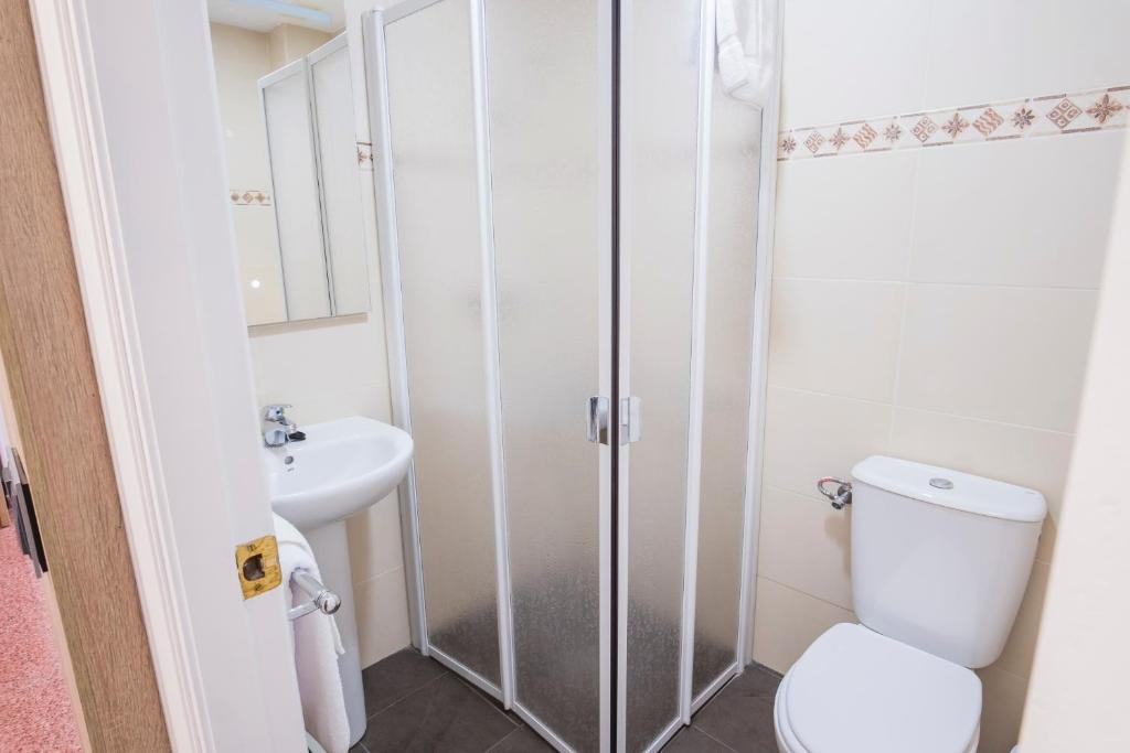 Koupelna v ubytování Residencia Zeta Home