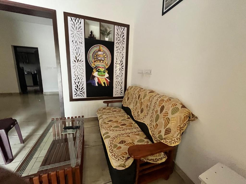 Posezení v ubytování Nilaavu Homes - The Staycation at Wayanad