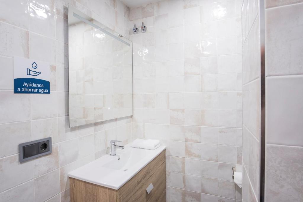 Koupelna v ubytování Residencia Zeta Home