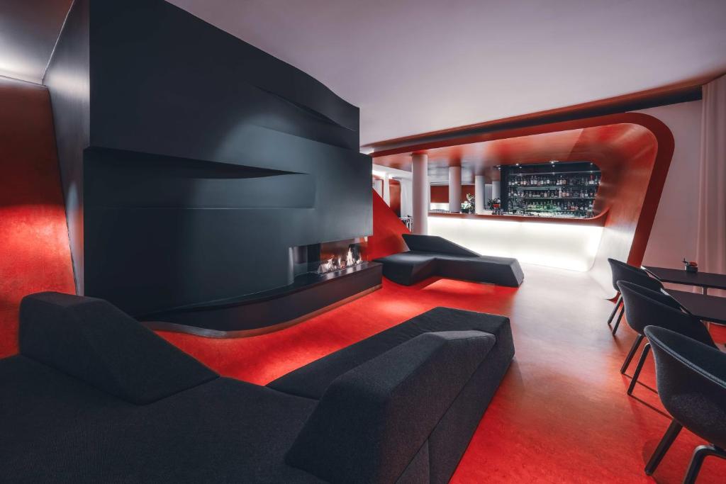 Posezení v ubytování Hotel Q! Berlin