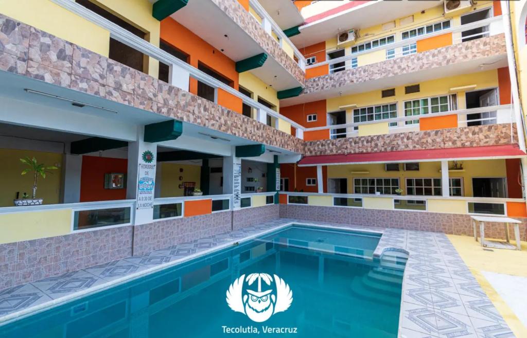 Bazén v ubytování Hotel Villas de Plan nebo v jeho okolí