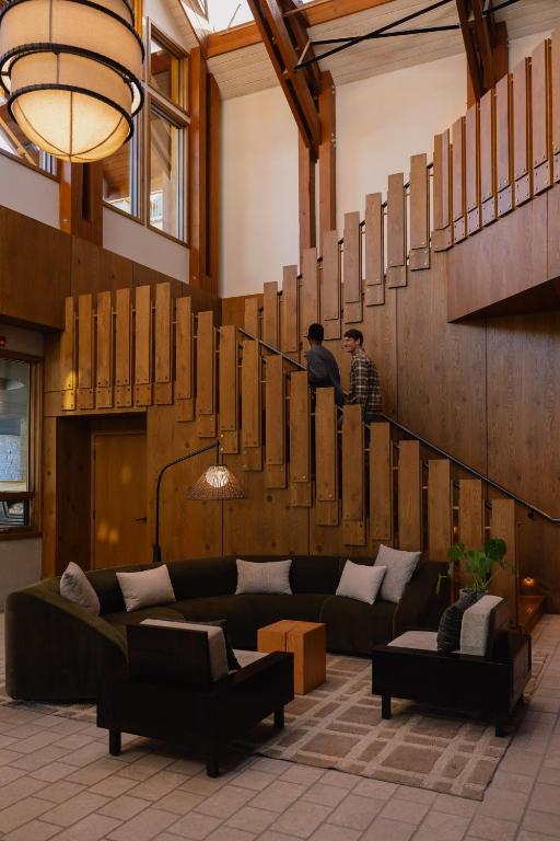 Posezení v ubytování Otter Hotel